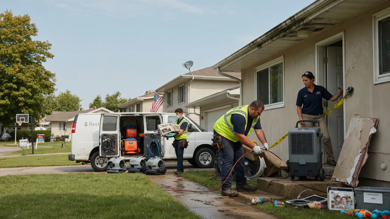 Water Damage Restoration in Edgerton, KS near me